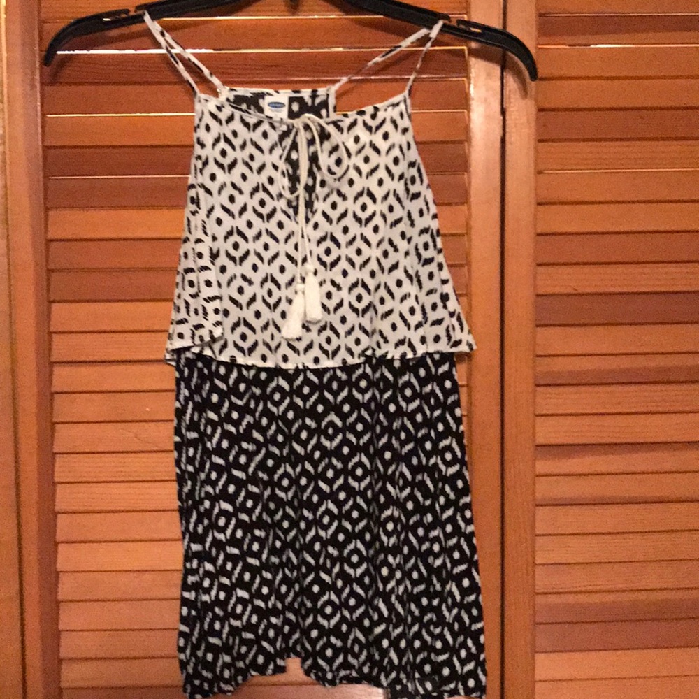 Black & White Old Navy Blouse